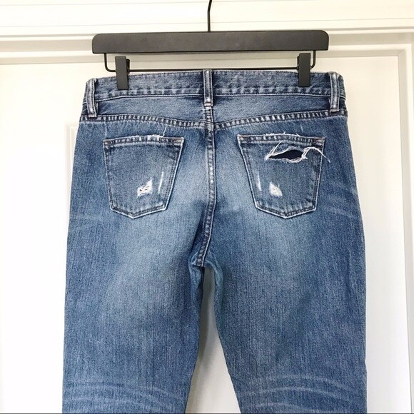 J. Crew Distressed Broken In Boyfriend Denim Jeans  image 3