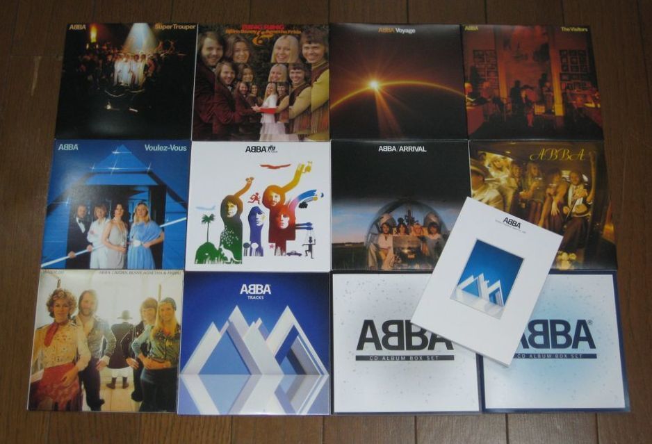 ABBA CD Album Box Set 10枚組 アバアルバムボックスセット ABBA / 10 CD ALBUM BOX SET WITH BOOKLET / Production Limited SHMー