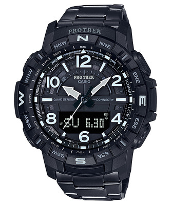 CASIO PRO TREK PRT-B50YT-1JF Climber Line Titanium QUAD SENSOR Watch Men's