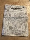Vintage Masters of the Universe MOTU Castle Grayskull Instructions He-Man