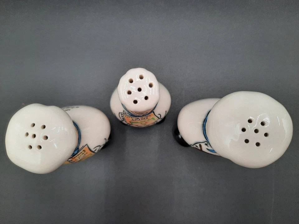 3 agitadores de especias de cerámica para chef con pastel de barro Tracy D. Flickinger para cocinar con especias Foto 3 de 4