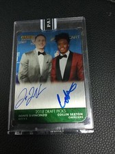 2018-19 Instant Metal Collin Sexton DiVncenzo Next day RC 2/10 Auto Jer# 1/1