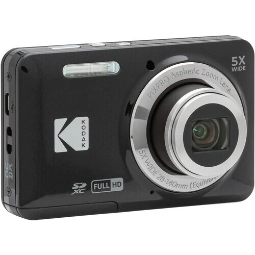 Kodak PIXPRO FZ55 16MP 5x Zoom Wide Angle Digital Camera - Black (UK Stock) BNIB - Image 3 of 4