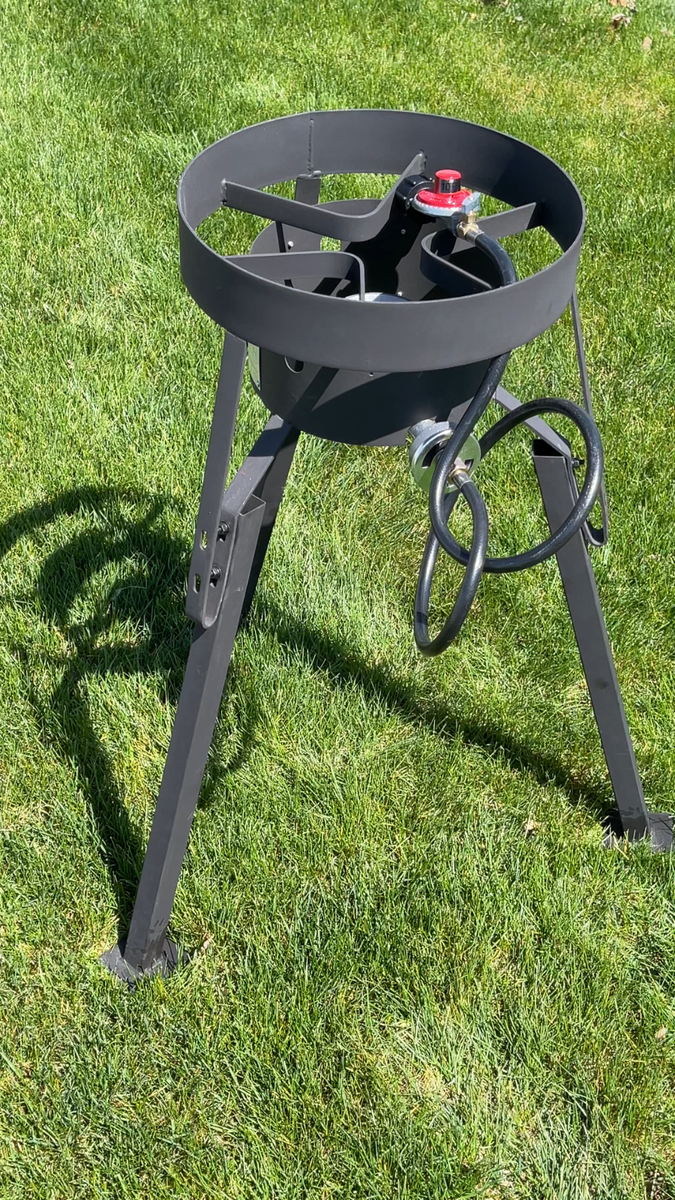Heavy-duty Discada Stand with Burner