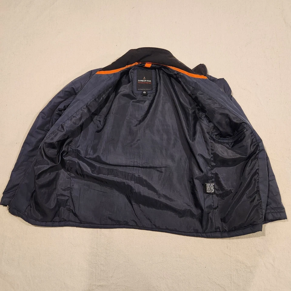 London Fog Jacket Men Small navy blue Outdoor Gear 2nd jacket puffer 3 in 1 - Image 3 of 4