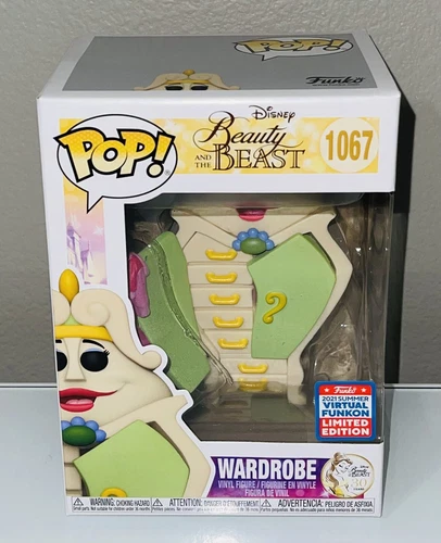 2021 VIRTUAL FUNKON BEAUTY AND THE BEAST WARDROBE w/ OFFICIAL STICKER &PROTECTOR