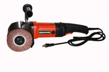 TECHTONGDA Electric Metal Burnishing Polishing Machine with 1PC Grinding Wheel