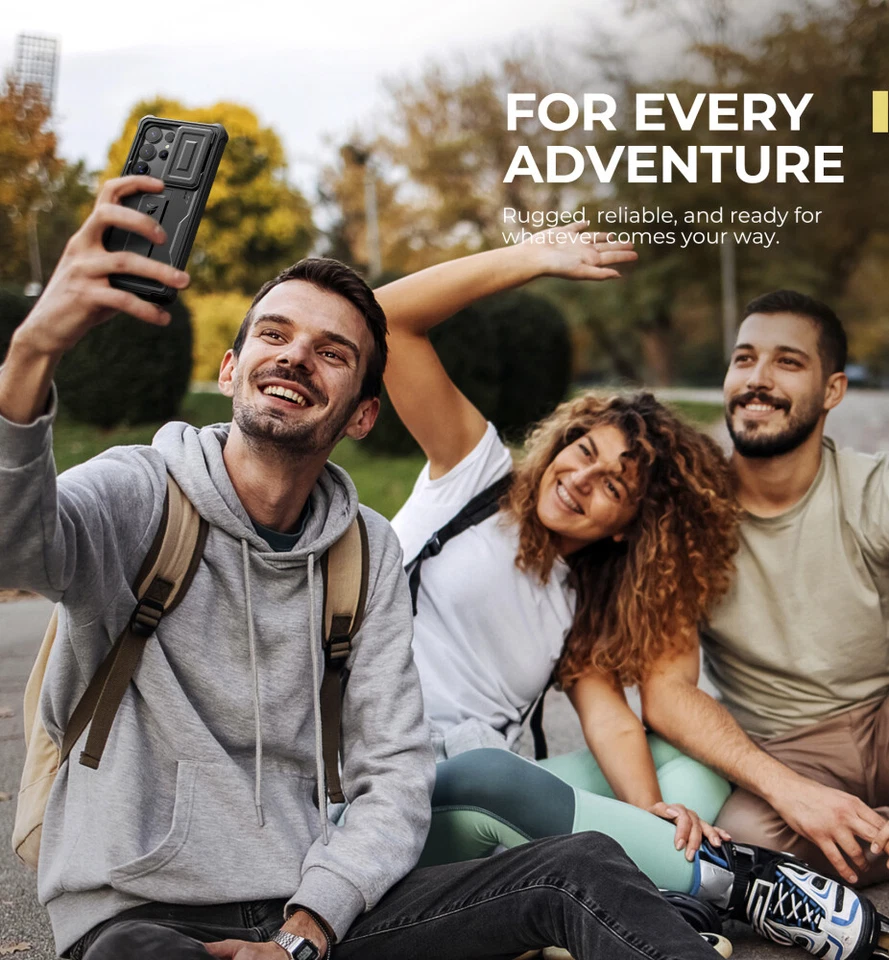 Funda Dexnor para Samsung Galaxy S25/Ultra/Plus/Edge resistente con cubierta de cámara Foto 4 de 4