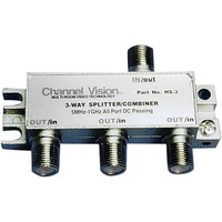 Channel Vision Hs-3 3-way Splitter/combiner Channel Vision Hs-3 3-way Splitter/combiner
