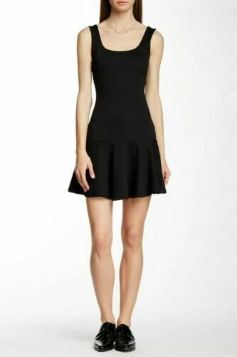 princess polly baby blue dress French Connection Small Black Frill Dress Womenswear main image 1