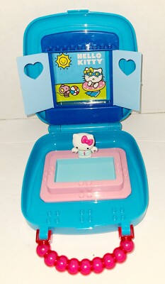 HELLO KITTY MEGA BLOKS POOL PARTY CARRY CASE TO GO # 10875