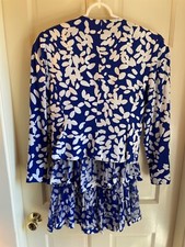 Vintage Carlisle Suit, pure silk, fitted jacket and pleated flirty skirt