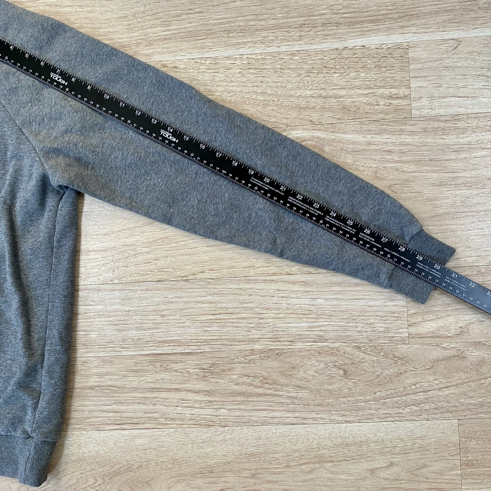 VETEMENTS Felpa con cappuccio Under Armour uomo medio sciolto grigio pullover attiva