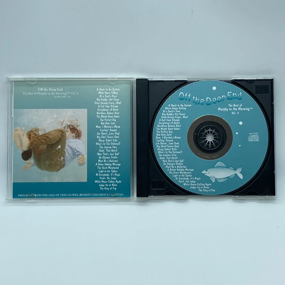 Murphy in the Morning "Off the Deep End" Vol 4 CD OOP 107.5 FM WKZL Radio Comedy - Image 3 of 4