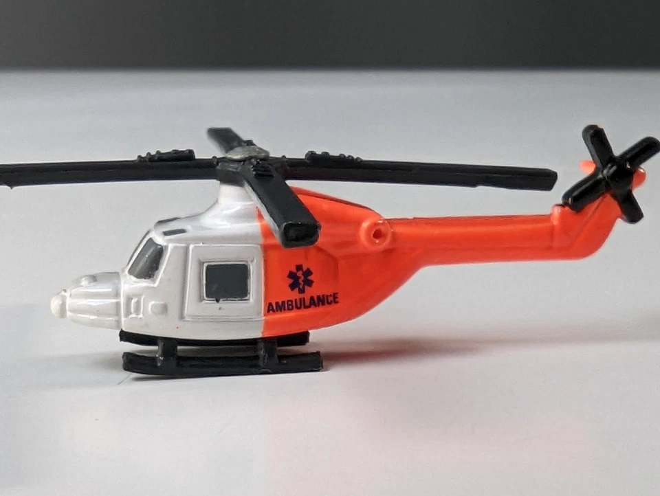 Hot Wheels Planet Micro Urban Rescue & Police Force Series 1997 1-4 helicópteros Foto 2 de 4