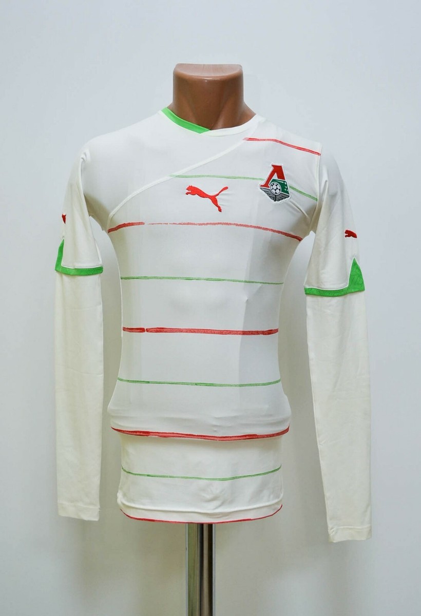Maillot Extérieur Lokomotiv Russie 2012/2013 Porté Match - Eschenko N°50 Taille M