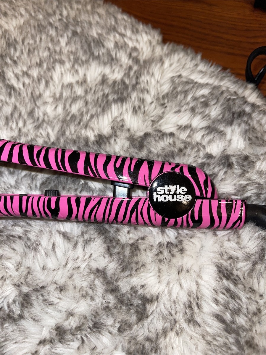 Style House 1.25 Professional Styling Iron (Pink Zebra) | eBay display picture 2