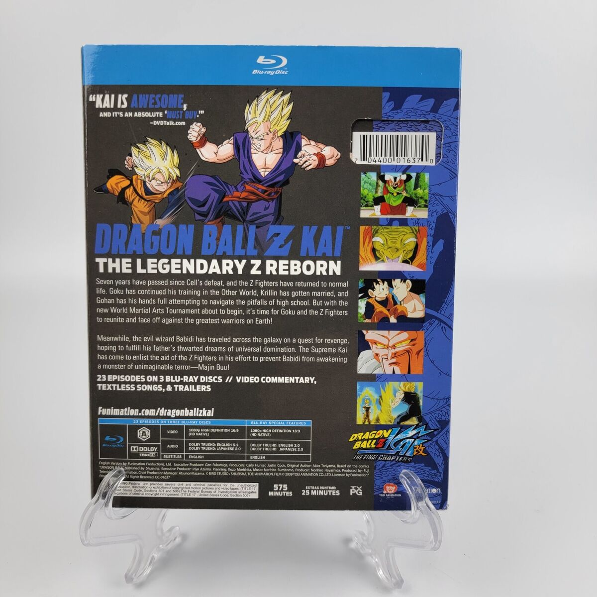 Dragon Ball Z KAI Final Chapters: Part 1 (Episodes 99-121) Blu-ray