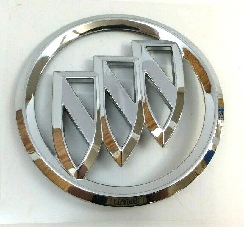 Хромированная крышка багажника Buick Allure LaCrosse Lucerne с эмблемой Trishield новая от оригинального производителя - Изображение 2 из 4