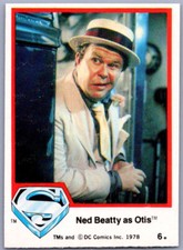 1978 Topps UK Superman The Movie - Ned Beatty as Otis #6 - *EX*