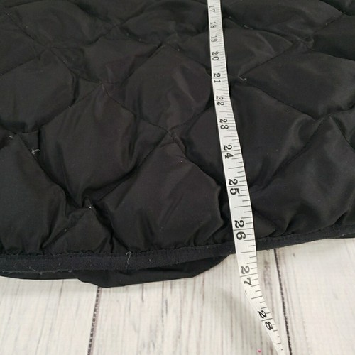 Woolrich Duck Down Puffer Vest Adult Large Black Diamond Stiching - Picture 9 of 9