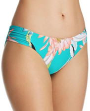 Trina Turk Women's Shangri LA Floral Shirred Side Hipster Bottoms Size 4 NWT 68
