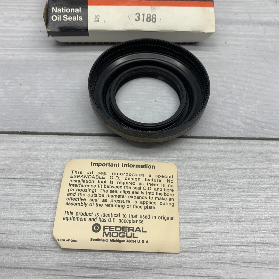 NUEVO SELLO DE ACEITE FEDERAL MOGUL 3186. Z23 Foto 4 de 4