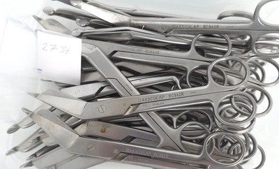 12x Aesculap BC862R BANDAGE SHEARS LISTER 180MM Scissors Scissors