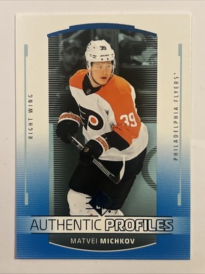 2025-26 SP Hockey blue Authentic Profiles Matvei Michkov #AP-13