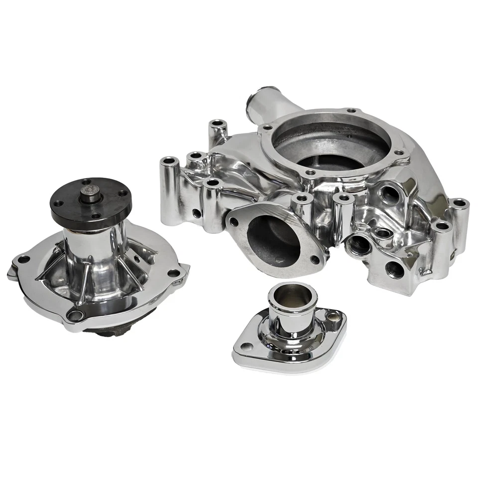 Prw 1444012 Hp Aluminum Water Pump Bbm Polished - Image 4 of 4