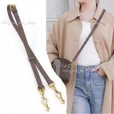 35''-47'' Leather Crossbody Shoulder Strap Horse Buckle For Gucci Replacement