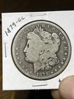 1879-CC Morgan Silver Dollar Key Date VG Details Low Mintage 90% Silver $1 Coin