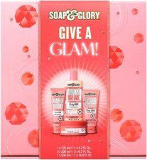 Soap & Glory Gift Set, Righteous Butter - Clean on Me Body Wash - Christmas Gift