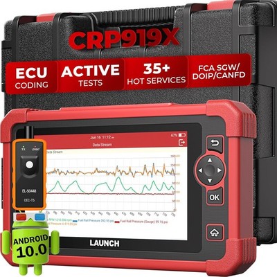 2025 LAUNCH X431 OBD2 Scanner CRP919X Bi-directional All System CAN FD DoIP