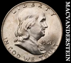 1961-D Franklin Half Dollar- Silver Choice Gem Brilliant Uncirculated #i9836