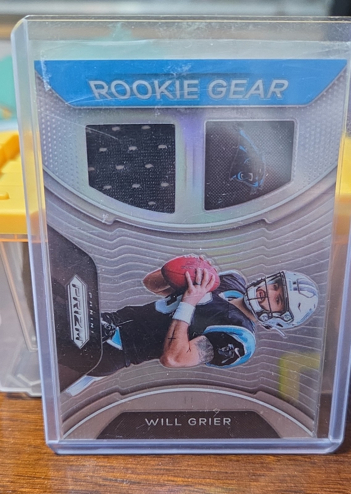 Will Grier Panini Prizm Rookie Gear #RGWG Base