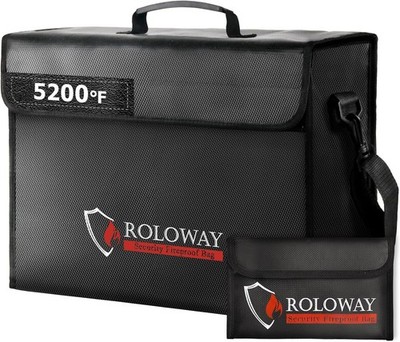 Large Fireproof Bag 5200  Heat Insulated Document Safe