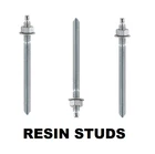 CHEMICAL RESIN STUDS ANCHOR FIXING NUTS WASHERS M8 M10 M12 M16 M20