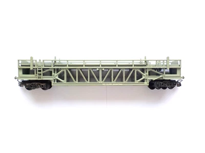 Wagon Hornby Tri Ang Wagon Porte Voitures Gris Référence R342 - Photo 1/4