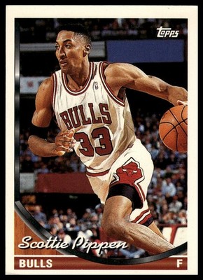 scottie pippen AUTO サイン　ピッペン　　TOPPS 1993-94 Topps #92 Scottie Pippen | eBay