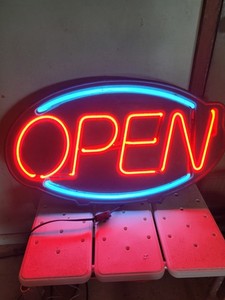 Neon Open Sign