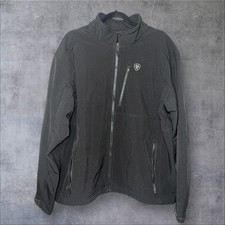 Ariat Black Performance Jacket with Stand-Up Collar and Slim Fit
