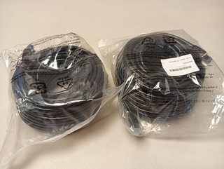 2x CSL 20m Netzwerkkabel CAT 8 LAN Kabel Patchkabel CAT8.1 High