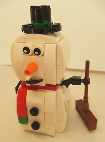 Lego 40093 Snowman Holiday & Event Christmas 100% Complete