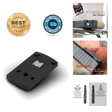 Dovetail Red Dot Mounting Plate for Glock 17-47   Compatible with Holosun Optics