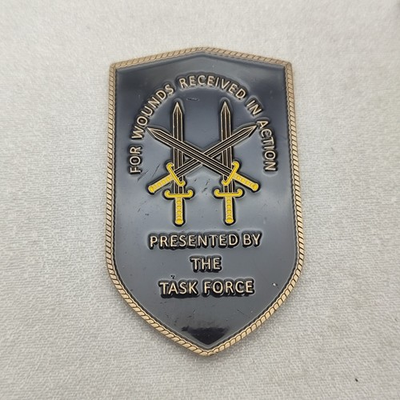 #ad For Wounds Received in Action Presented by the Task Force Challenge Coin $19.99