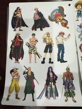 One Piece Anime Stickers, 50 count