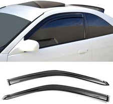 Smoke Tinted Window Visors