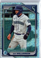 2024 Bowman Chrome - Ben Williamson #BCP-67 Mega Box Mojo Refractor (RC)