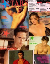 STARS JUNE 1993 6-93 PLAYGIRL TY RUSSELL JOE BONO TONY HODGES ERIK HARRIS SEAN H